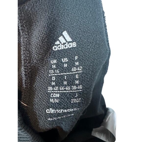 Adidas Gray Climawarm Elastic Waist Sweatpants Joggers Men Sz M - Picture 10 of 10